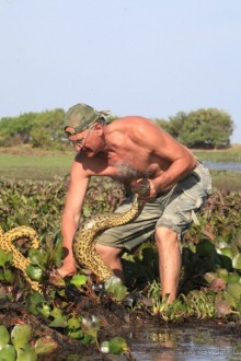 Как я ловил Анаконду!