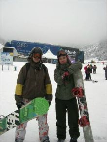 Женя и Артём на Бандеришке….