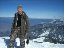 Я ..на вершине Тодорки….перед спуском…..