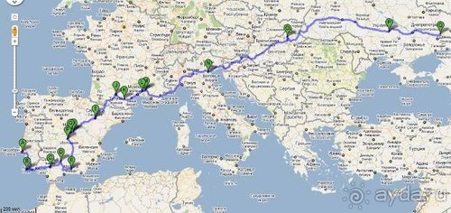 Путь на Португалию