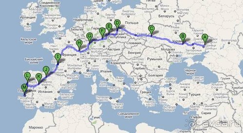 Путь на Португалию