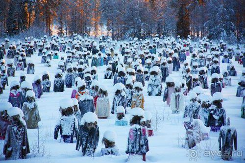 Олени, хаски и Полярный круг