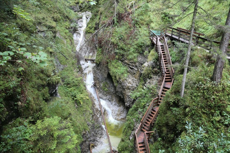 ущелье Vorderkaserklamm