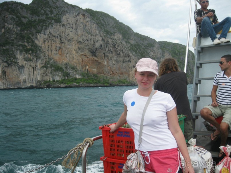 едем на катере на Пхи-Пхи