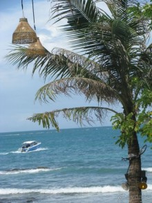 Вид из ресторана Самет Вилла