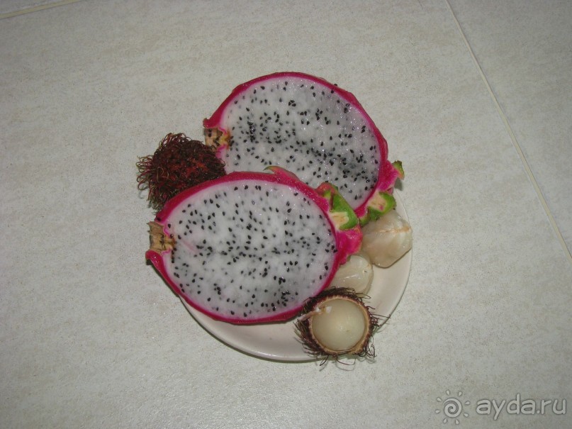 Драконов глаз и рамбутан