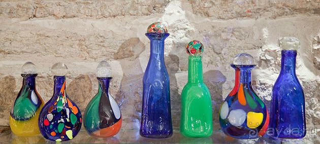 Изделия из стекла от дизайнеров гильдии Св.Катарины