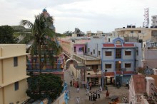 Въезд в ашрам