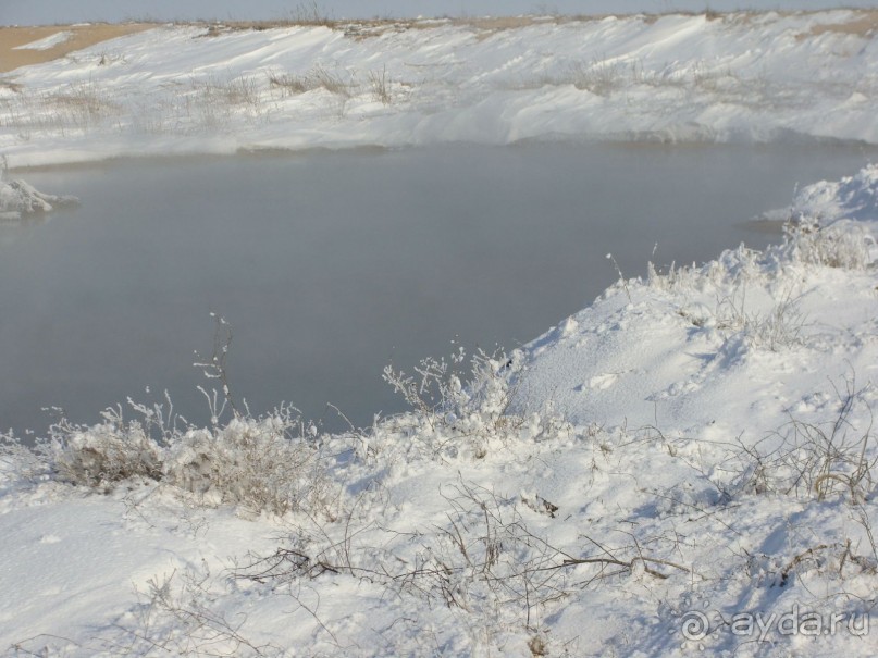 Зима на Азове, Арабатская стрелка, вилла Элизиум