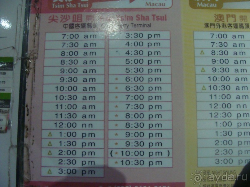 отдых в Макао январь 2014