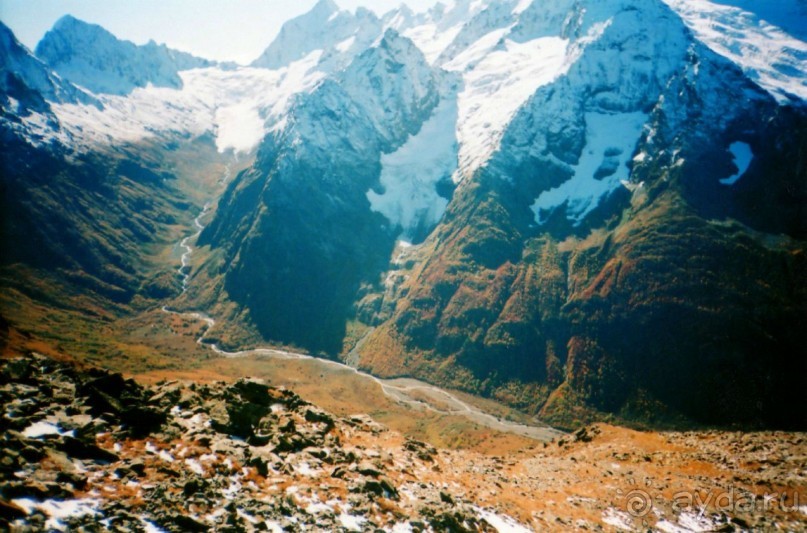 Красота Домбая осенью