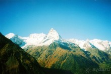 Красота Домбая осенью