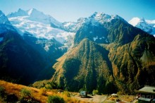 Красота Домбая осенью