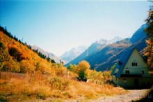 Красота Домбая осенью