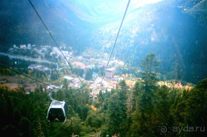 Красота Домбая осенью