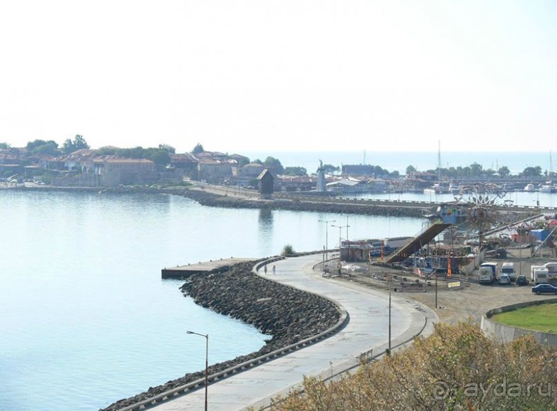 Вид на старый Несебыр