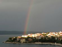 Вид из апартаментов на лагуну Маварштица..