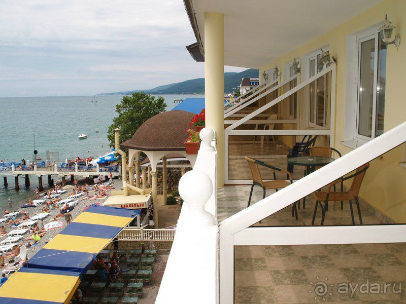 Отдыхали в гостинице прибой летом 2011