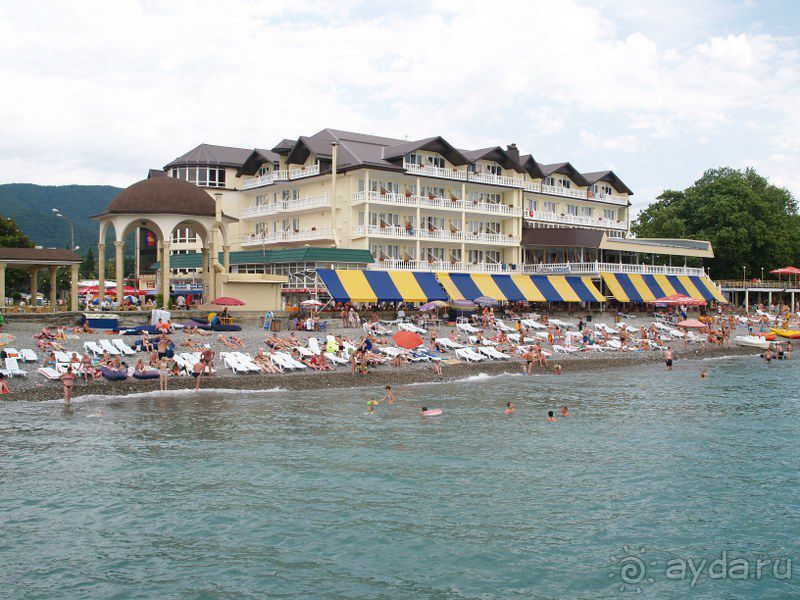 Отдыхали в гостинице прибой летом 2011