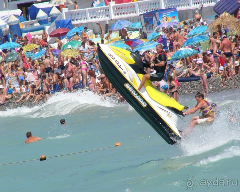 Отдыхали в гостинице прибой летом 2011