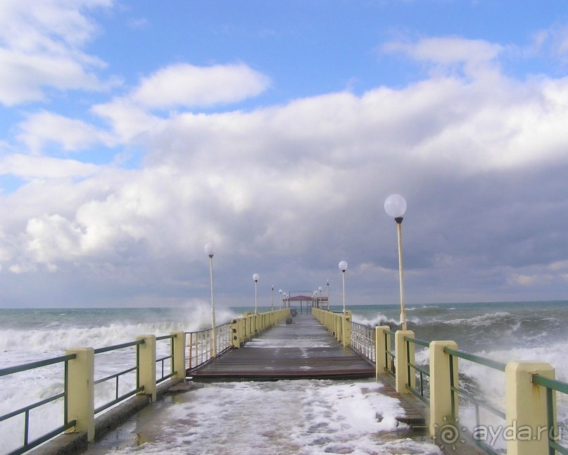 Отдыхали в гостинице прибой летом 2011