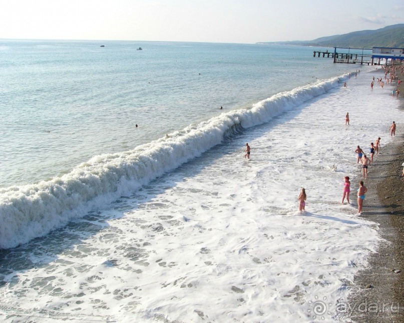 Отдыхали в гостинице прибой летом 2011