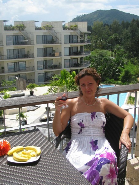 на балкончике