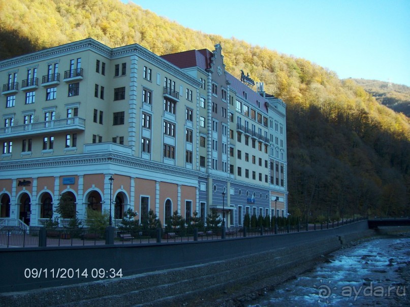 Сочи-Роза Хутор. отель 5* Radisson Роза Хутор