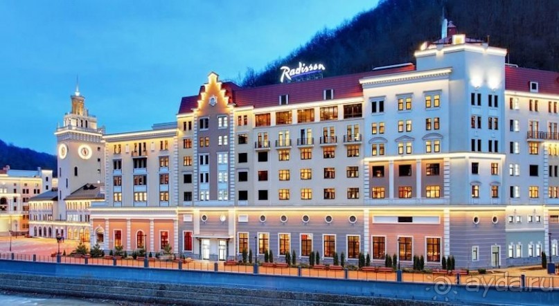 Сочи-Роза Хутор. отель 5* Radisson Роза Хутор