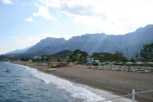 Пляж отеля.