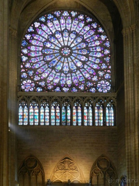 Нодердам де Пари внутри 