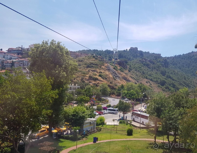 На крепость в Алании  - с ребенком 3х лет