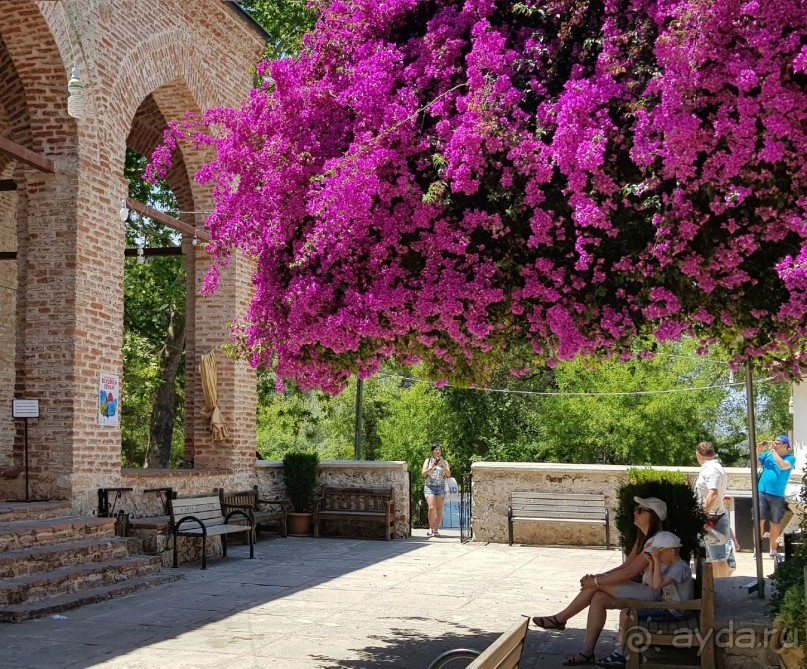 На крепость в Алании  - с ребенком 3х лет