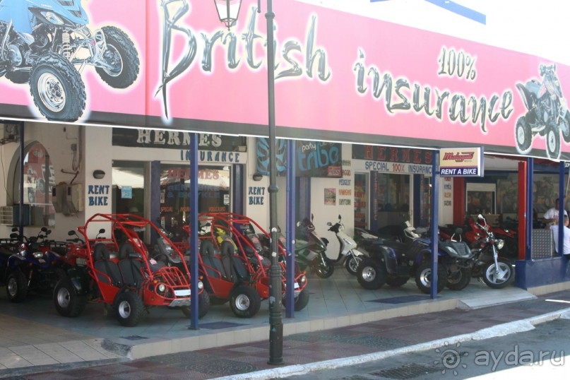 город Малия прокат багги и квадроциклов