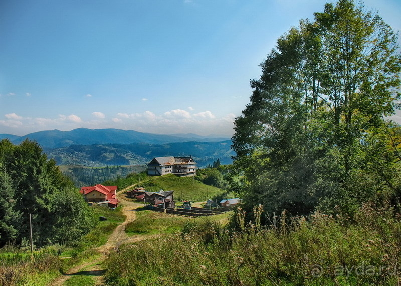 На безлюдных склонах Тростяна...