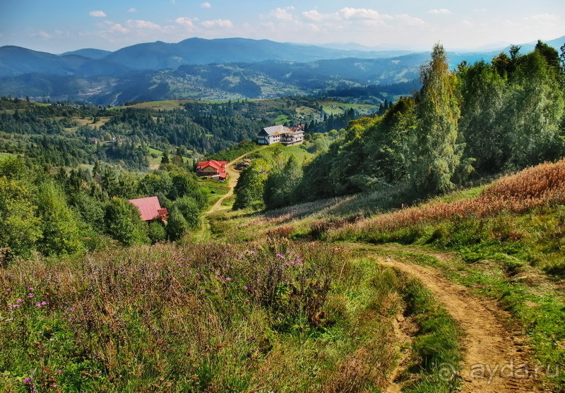 На безлюдных склонах Тростяна...