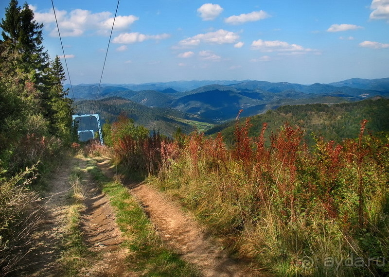 На безлюдных склонах Тростяна...