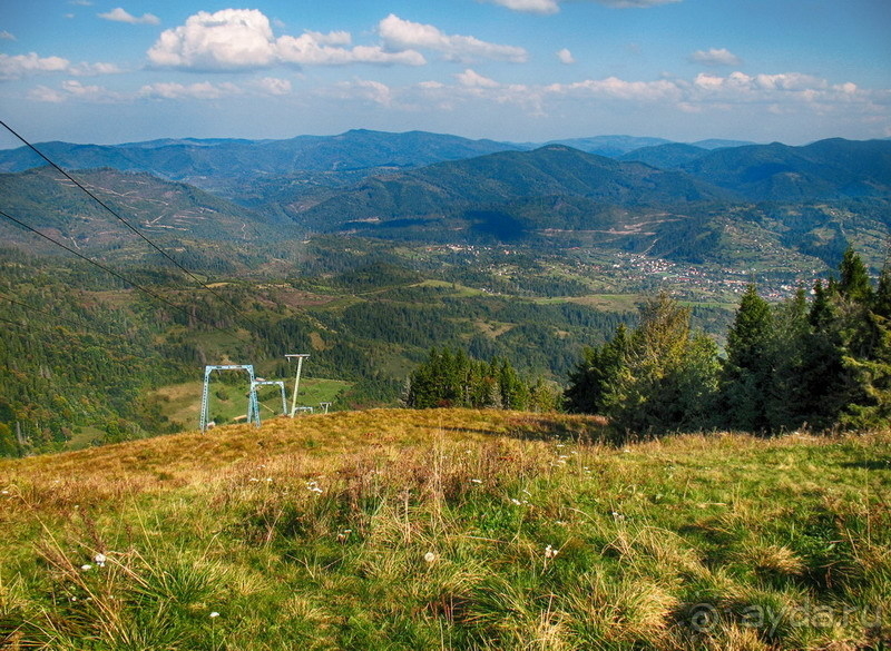 На безлюдных склонах Тростяна...