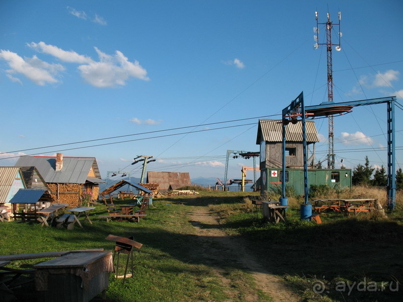 На безлюдных склонах Тростяна...