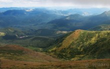 Раскинулась страна «Карпатия»! (Вид с Говерлы)