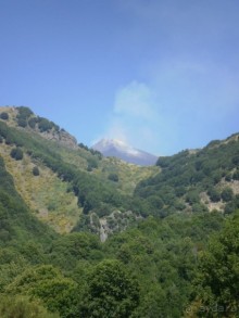 Вулкан Этна.