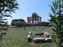 Пестум- уникальный древнегреческий город в итальянской провинции Салерно