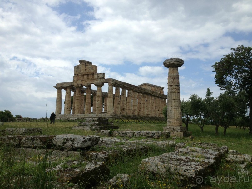 Пестум- уникальный древнегреческий город в итальянской провинции Салерно