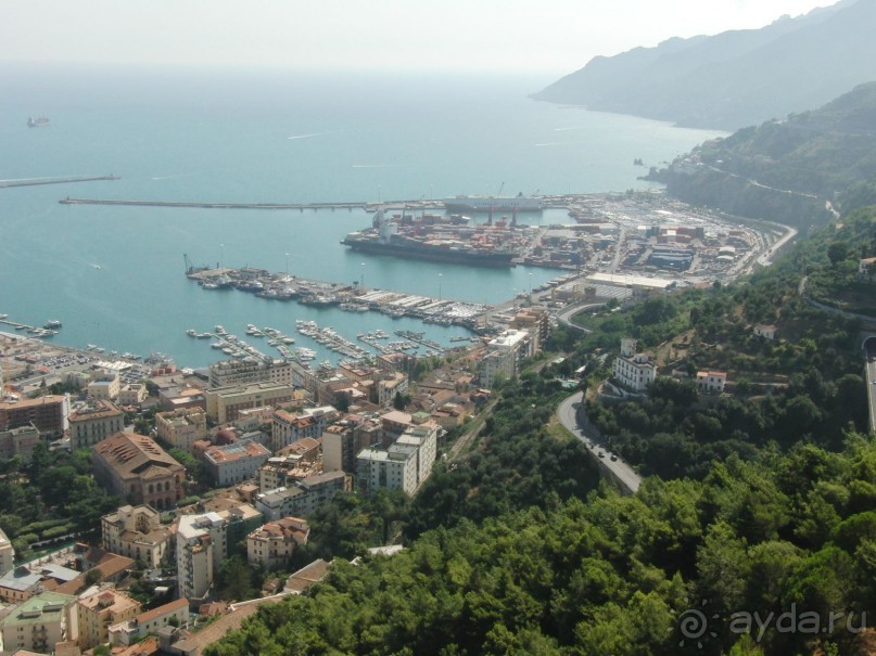 Альбом отзыва "Салерно-прекрасный портовый город на юге Италии"