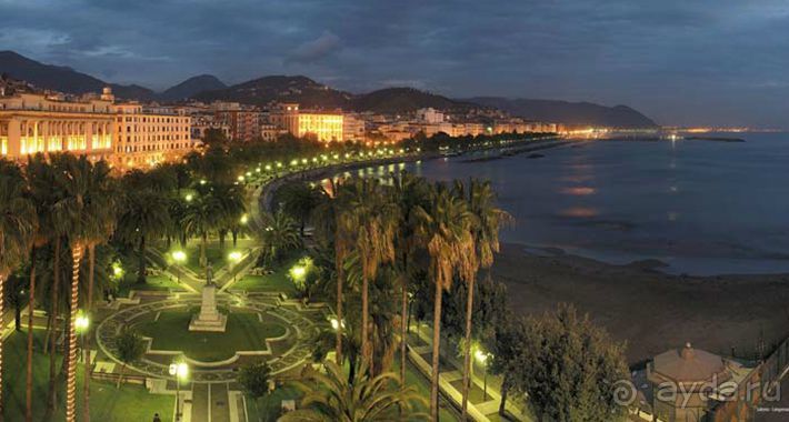 Альбом отзыва "Салерно-прекрасный портовый город на юге Италии"