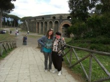 Альбом отзыва "путешествие по раскопкам древнего города Помпеи"