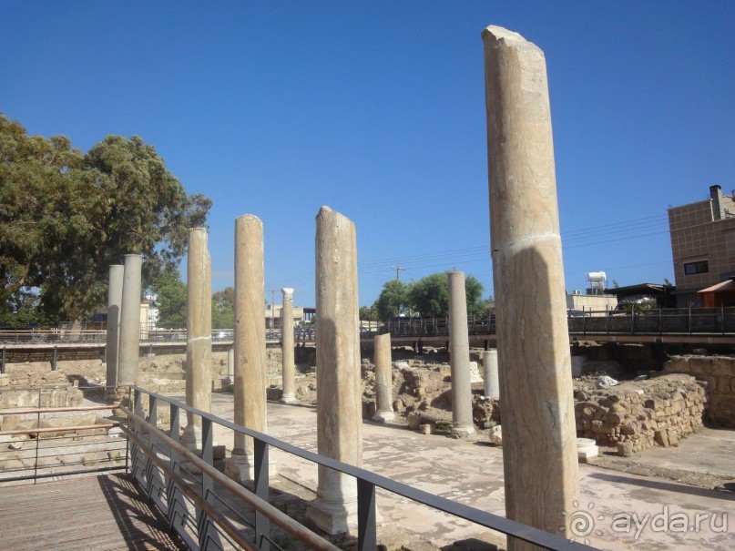 Руины базилики. Пафос.