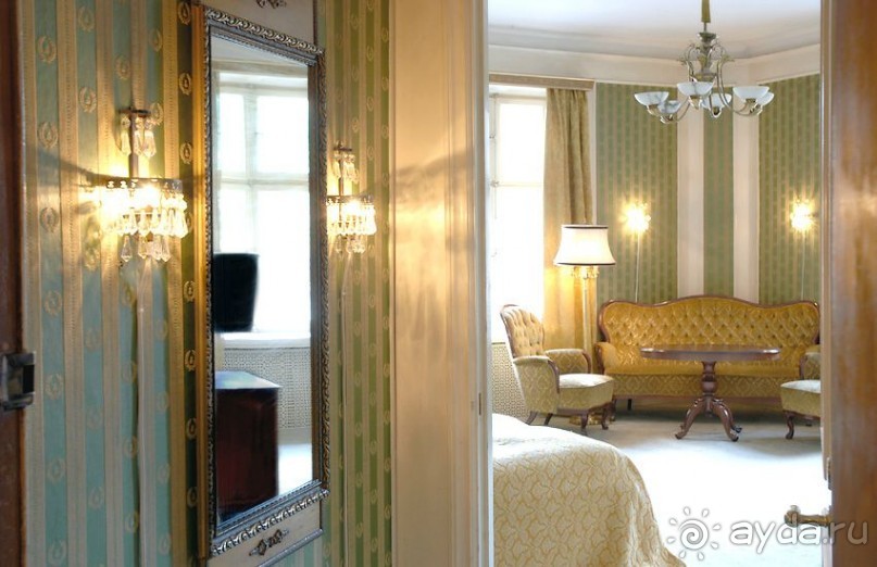 Уютный старинный отель в стиле XIX века, самый центр Стокгольма