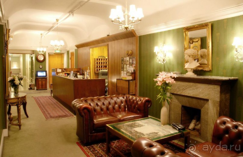 Уютный старинный отель в стиле XIX века, самый центр Стокгольма