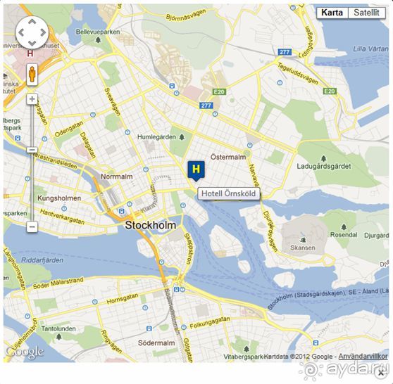 Уютный старинный отель в стиле XIX века, самый центр Стокгольма